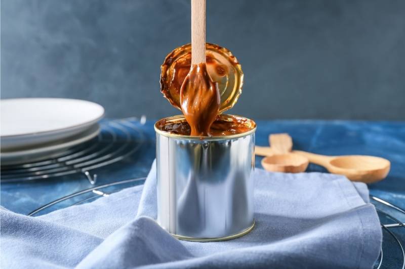 A Can of Boiled Sweetened Condensed Milk