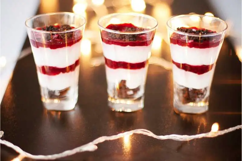 Mini Cake Shooters With Leftover Cake Trimmings