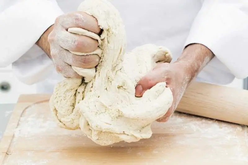 Kneading Dough by Hand
