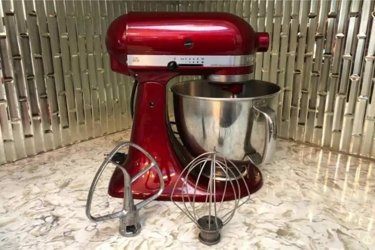 KitchenAid Red Stand Mixer 1200x800