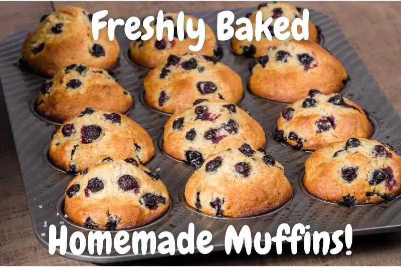 Freshly Baked Homemade Muffins