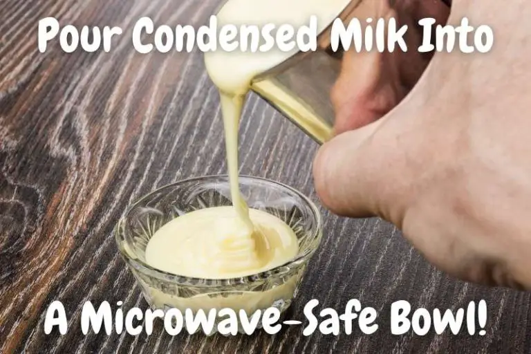 How to Microwave Condensed Milk to Make Caramel Guide Baking Nook