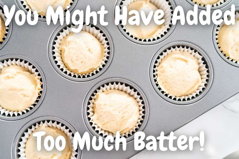 You Added Too Much Cupcake Batter