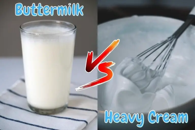 Buttermilk Vs Heavy Cream All Similarities & Differences Baking Nook